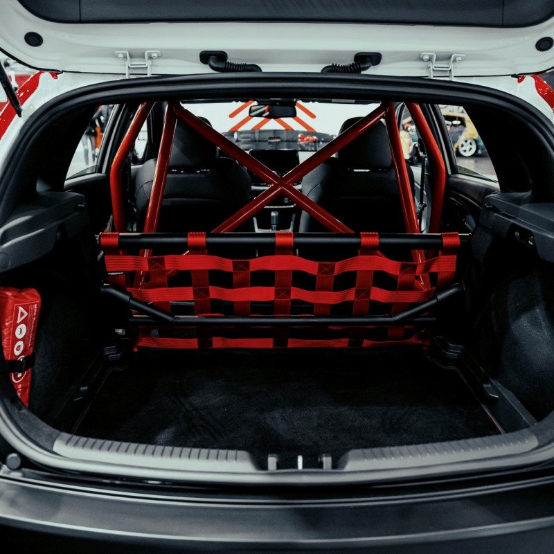Clubsport Set - Strebe mit Netz für Hyundai i30N Hatchback RE-Import